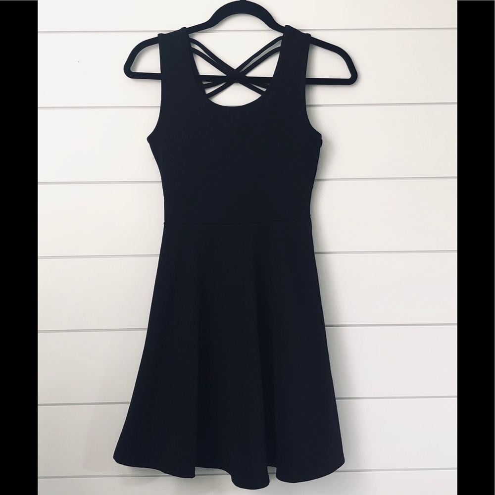 NEW Black Skater Dress